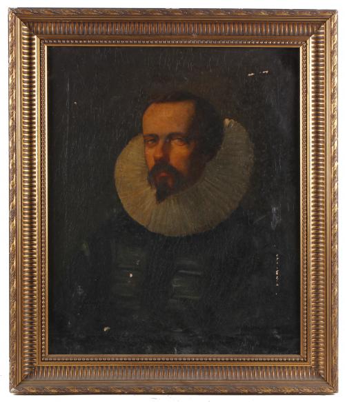 19TH CENTURY, SPANISH SCHOOL. "MALE PORTRAIT". 