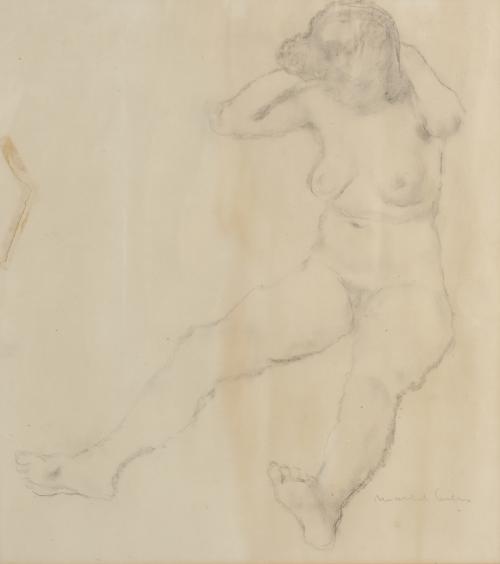 JOSEP MARIA MALLOL SUAZO (1910-1986). "DESNUDO FEMENINO".