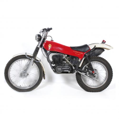 MOTOCICLETA MONTESA "COTA-348 -MALCOLM RATHMELL", 1976-1983.