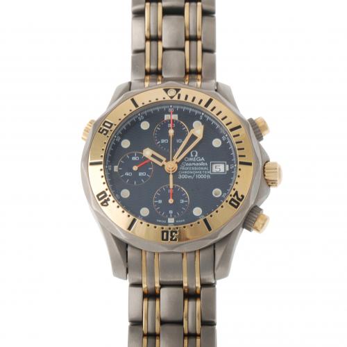 RELOJ DE PULSERA CABALLERO OMEGASEAMASTER CHRONOGRAHP TITANIUM ORO.