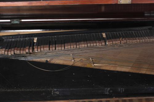 SPANISH ROMANTIC-STYLE TABLE FORTEPIANO, CIRCA 1840.