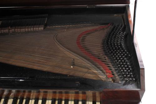 SPANISH ROMANTIC-STYLE TABLE FORTEPIANO, CIRCA 1840.