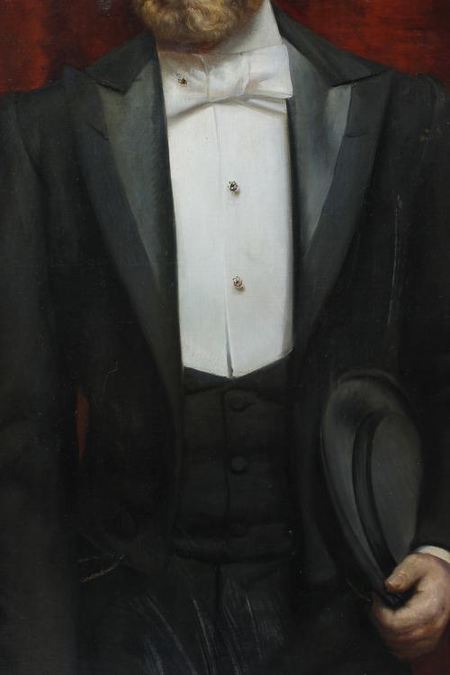 RICARDO MARTÍ AGUILÓ (1868-1936). "MALE PORTRAIT". 