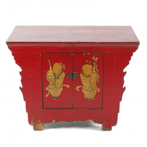 CHINESE LOW CABINET, 20TH CENTURY.