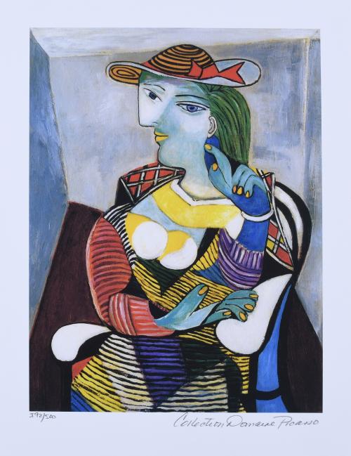 AFTER PABLO PICASSO (1881-1973). "PORTRAIT OF MARIE-THÉRÈSE WALTER".