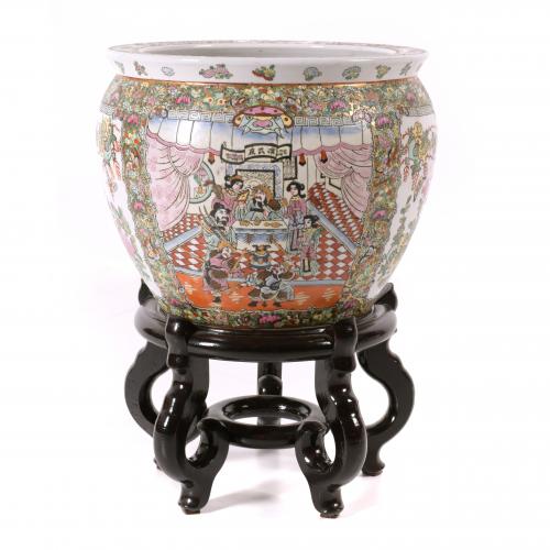 CHINESE SCHOOL, SECOND HALF 20TH CENTURY PLANTER.