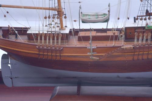 TWO SPANISH SHIP MODELS, 20TH CENTURY.