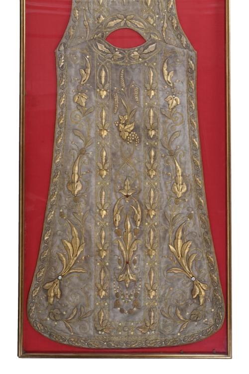 SPANISH CHASUBLE, 19TH CENTURY.