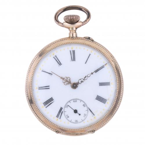 REMONTOIR CILYNDRE 8 RUBIS. POCKET WATCH.