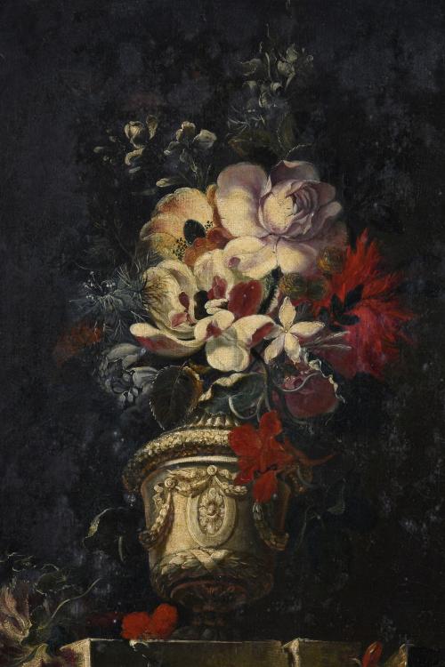 JOSÉ MIRABENT I GATELL (1831-1899). "FLOWER VASE".