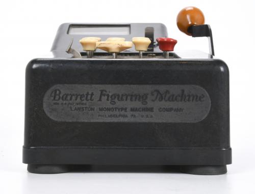 BARRETT FIGURING MACHINE, PHILADELPHIA (USA), CIRCA 1935.