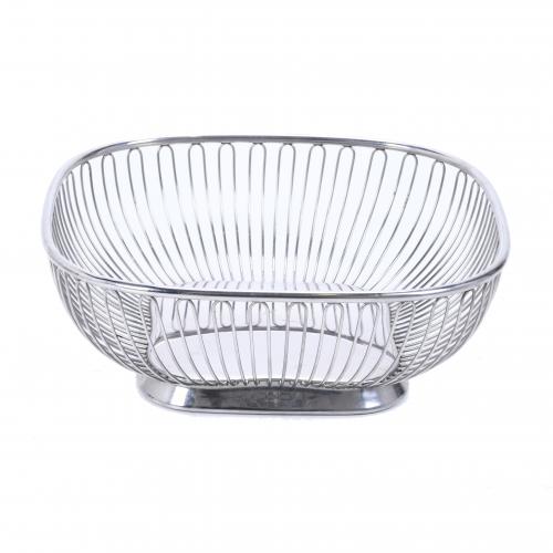 ITALIAN FRUIT BOWL OR BREAD BASKET BY ALFRA ALESSI, MID 20TH CENTURY.