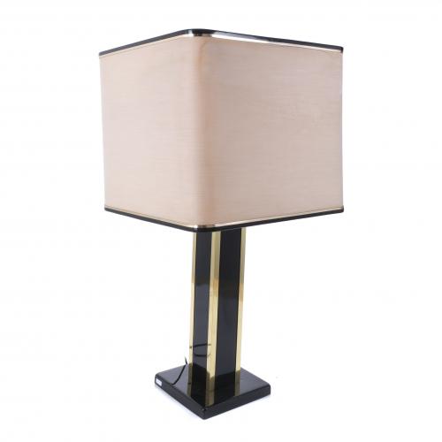 AFTER A MODEL BY WILLY RIZZO (1928-2013) ITALIAN TABLE LAMP, MID 20TH CENTURY.