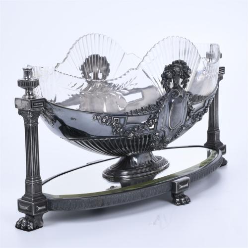 FRENCH ART NOUVEAU CENTREPIECE OR "SURTOUT DE TABLE", EARLY