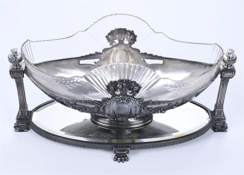 FRENCH ART NOUVEAU CENTREPIECE OR "SURTOUT DE TABLE", EARLY