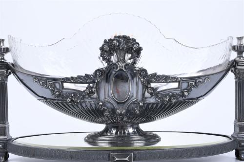 FRENCH ART NOUVEAU CENTREPIECE OR "SURTOUT DE TABLE", EARLY