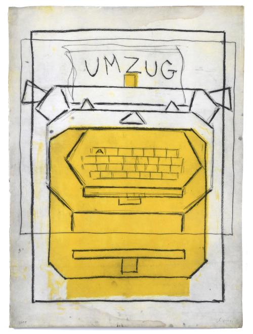 MANUEL QUEJIDO (1946).  "UMZUG MACHINE", 1991.