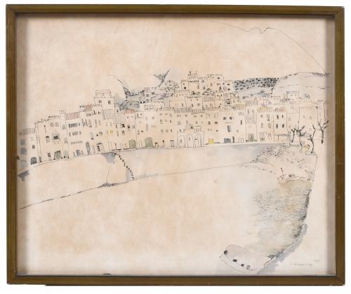 SHIGEYOSHI KOYAMA (1940). "VIEW OF CADAQUÉS", 1975.