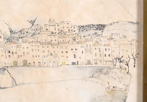 SHIGEYOSHI KOYAMA (1940). "VIEW OF CADAQUÉS", 1975.