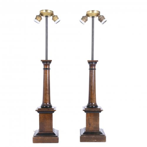 PIERRE LOTTIER (20TH CENTURY). PAIR OF TABLE LAMPS, CIRCA 1950-1960.