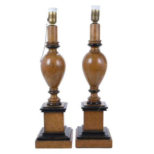 PIERRE LOTTIER (20TH CENTURY). PAIR OF TABLE LAMPS, CIRCA 1950-1960.