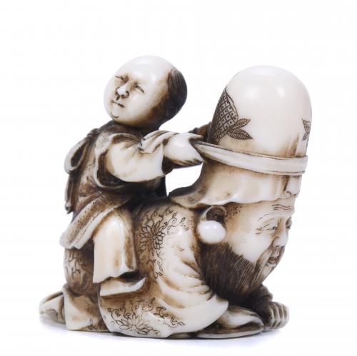 JAPANESE SCHOOL. MEIJI PERIOD, 19TH CENTURY. NETSUKE.