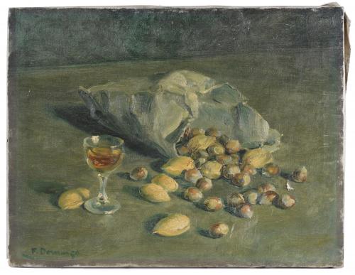 FRANCESCO DOMINGO SEGURA (1893-1974). "BODEGÓN".