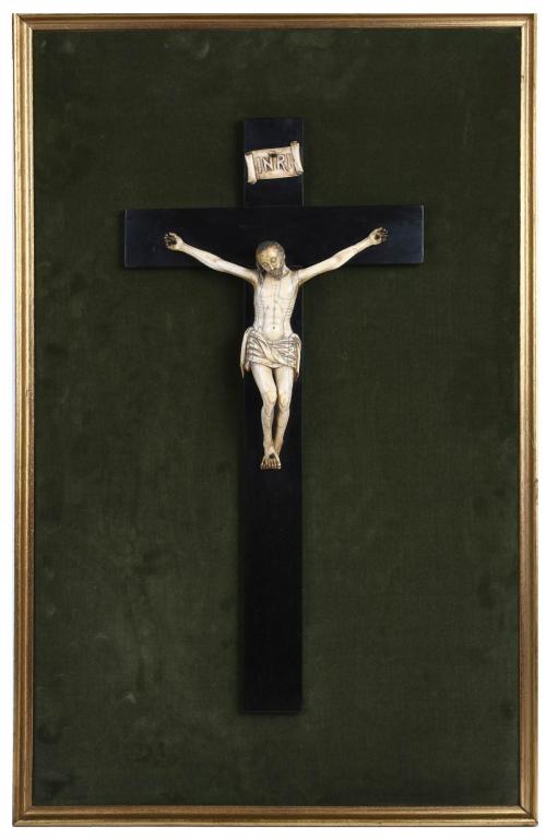 ESCUELA HISPANO-FILIPINO, SIGLO XVIII. "CRISTO CRUCIFICADO".