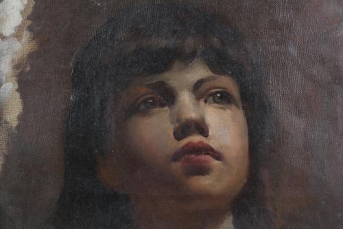 SIMÓ GÓMEZ POLO (1845-1880). "GIRL".