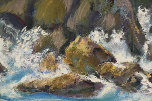 JOSEP MIR I ROCAFORT, "FASSMAN" (1909-1991). "SEASCAPE", 19