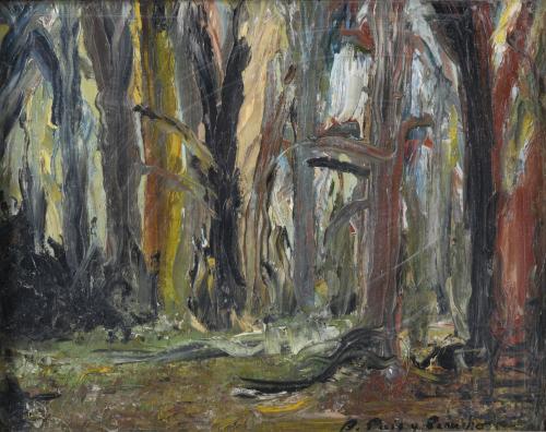 BONAVENTURA PUIG I PERUCHO (1886-1977). "BOSQUE DE BREDA".