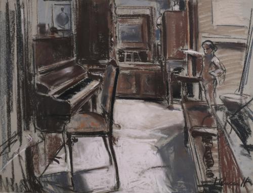 JAUME QUERALT (1949). "INTERIOR", 1981. 