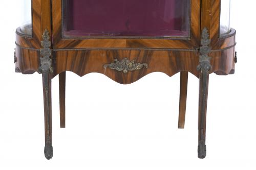 FRENCH TRANSITION-STYLE DISPLAY CABINET, MID 20TH CENTURY.