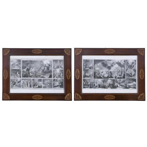 PAIR OF SPANISH FRAMES, 20TH CENTURY.