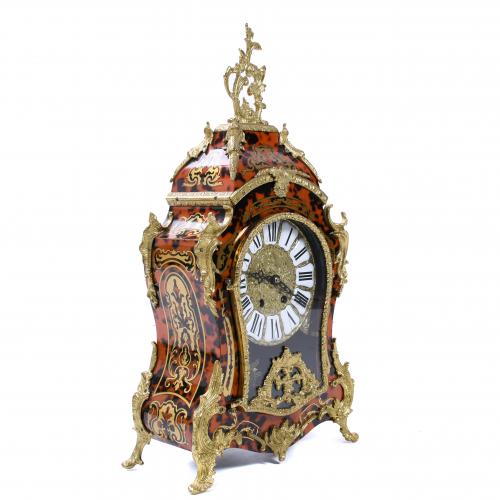 TABLE CLOCK, NAPOLEON III STYLE, MID 20TH CENTURY.