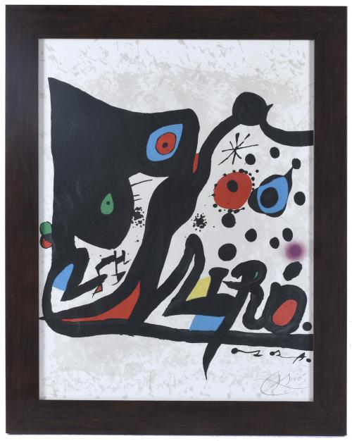 JOAN MIRÓ (1893-1983). "LIVRES ILLUSTRÉS ET LITOGRAPHES", 1