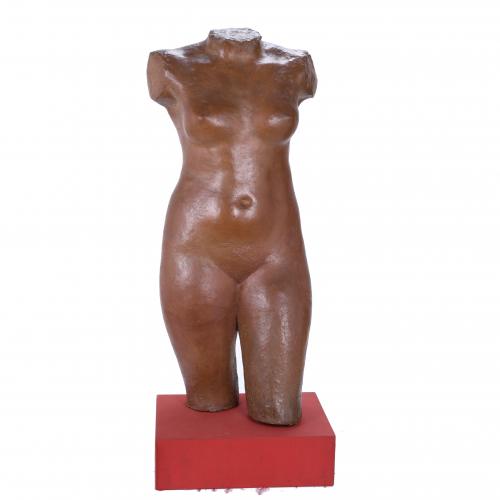 ENRIC CASANOVAS ROY (1882-1948). "TORSO FEMENINO", CIRCA 1935.