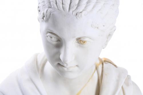 19TH CENTURY ITALIAN SCHOOL. WOMAN&#39;S BUST.