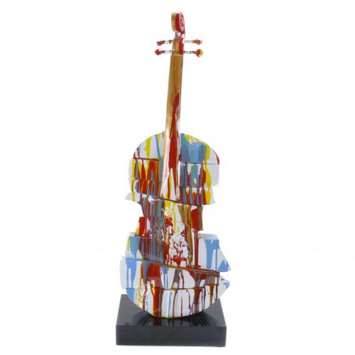 AFTER MODELS BY NIKI DE SAINT-PHALLE (1930-2002). DOUBLE BASS.