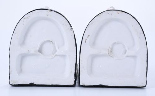 PAIR OF ART DECO BOOKENDS, CIRCA 1940.