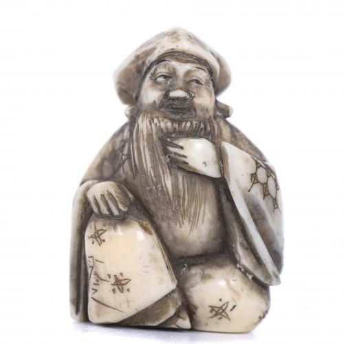 ESCUELA JAPONESA. PERÍODO MEIJI, SIGLO XIX. NETSUKE.