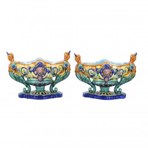 PAIR OF ITALIAN PLANTERS, 20TH CENTURY.