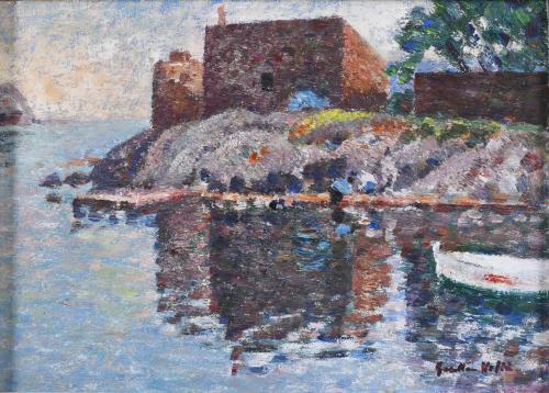 GUILLEM VILLA BASSOLS (1917-2005). "S'ARENELLA", Cadaqués, 1988.