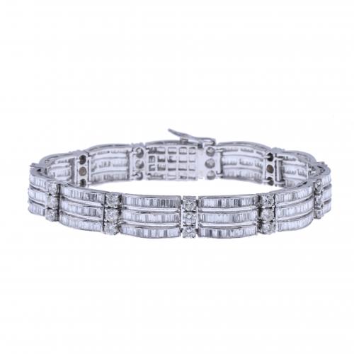 BRAZALETE DE DIAMANTES.