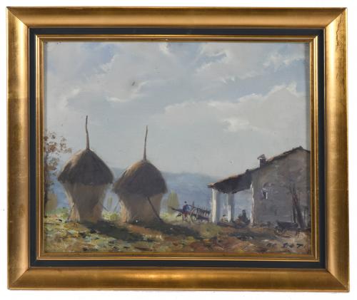 RAFAEL FERNÁNDEZ DE SOTO (1915-1984). PAIR OF LANDSCAPES, 1