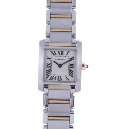 CARTIER. TANK FRANCAISE REF. 2384. RELOJ DE PULSERA DE SEÑORA.