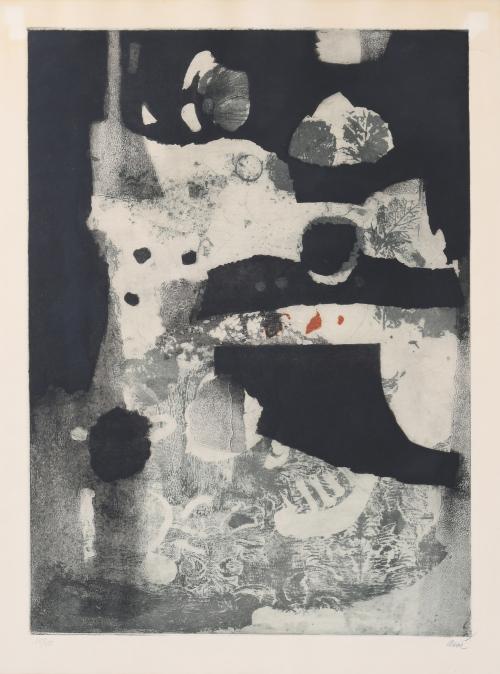 ANTONI CLAVÉ (1913-2005) "COMPOSITION". 