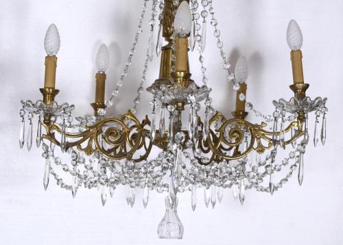 SPANISH CEILING LAMP, SECOND HALF OF THE 20TH CENTURY.