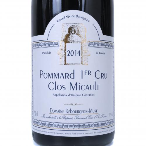 SEIS BOTELLAS DE VINO FRANCÉS "POMMARD 1ER CRU CLOS MICAULT