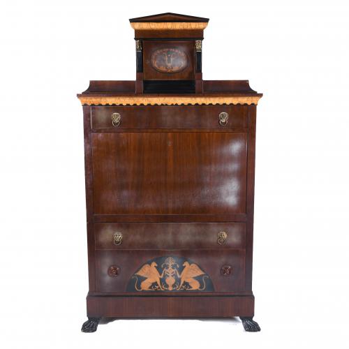 MUEBLE ESTILO BIEDERMEIER, MED. SIGLO XX.